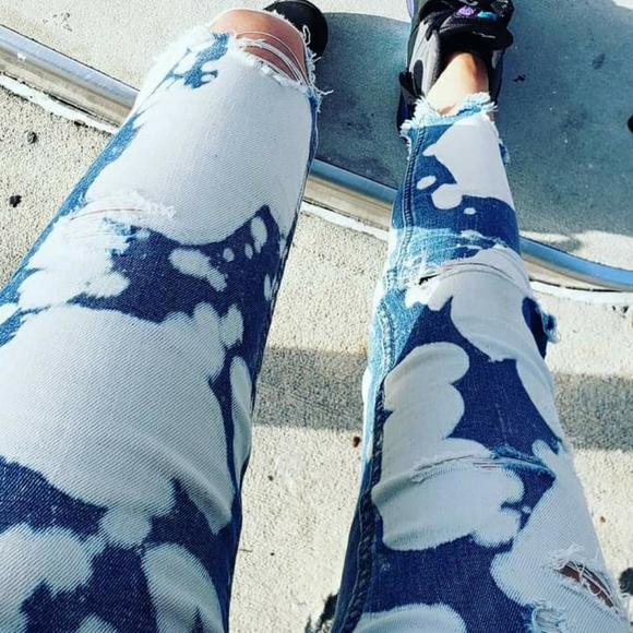 Zara bleached Jeans
